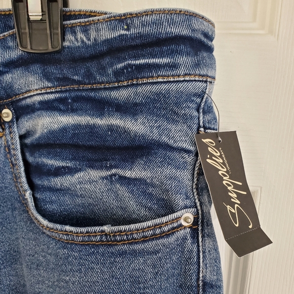 Supplies by UnionBay High Rise Raw Hem Ankle Jeans - Picture 5 of 16